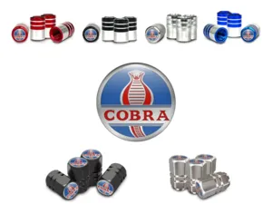 Shelby Tires Valve Caps Motorcycle Premium Design